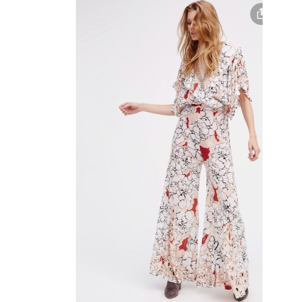 Free People Sketchbook Jumpsuit